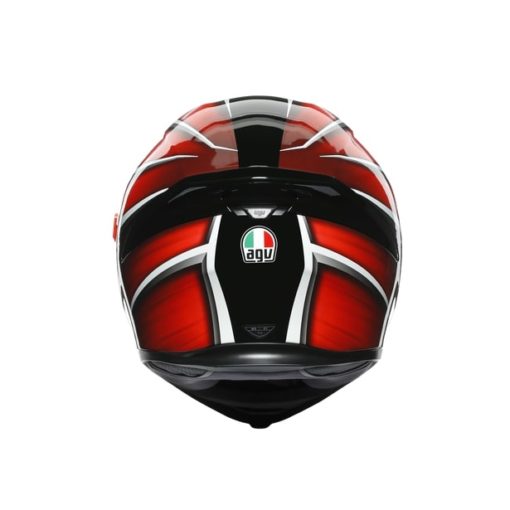 AGV K5 S Multi MPLK Gloss Tempest Black Red Full Face Helmet 6