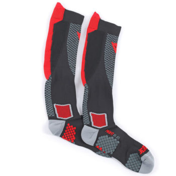 Dainese D Core High Black Red Sock