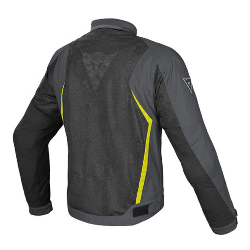 Dainese Hydra Flux D Dry Black Dark Grey Fluorescent Yellow Riding jacket 1