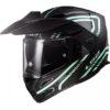 LS2 FF324 Metro Evo Firefly Matt Black White Full Face Helmet