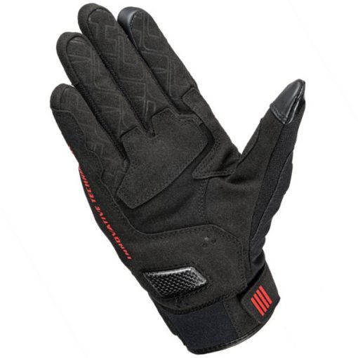 RS Taichi Stroke Air Black Red Gloves 1