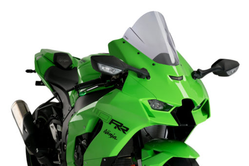 PUIG Z Racer Light Smoke Windscreen for Kawasaki Ninja ZX 10R RR 2021