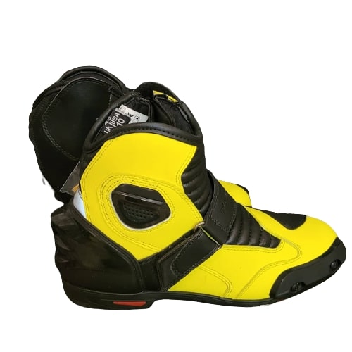 Tarmac Blade 2 Black Fluorescent Yellow Riding Boots 1