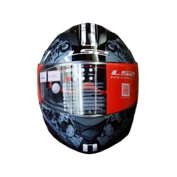 FF320 Stream Evo Throne Gloss Black Titanium Helmet 3