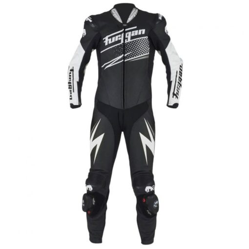 Furygan Full Ride Black White Racing Suit