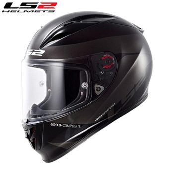 LS2 FF323 Arrow R Commet Gloss Black Titanium Helmet