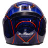 LS2 FF352 Rookie Takora Gloss Black Blue Orange Full Face Helmet 3