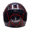 LS2 FF352 Rookie Takora Gloss Black Red Full Face Helmet 1
