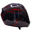 LS2 FF352 Rookie Takora Gloss Black Red Full Face Helmet 4