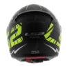 LS2 FF353 Rapid Cromo Gloss Black Fluorescent Yellow Full Face Helmet 3