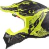 LS2 MX470 Subverter Claw Matt Black Yellow Motocross Helmet 6
