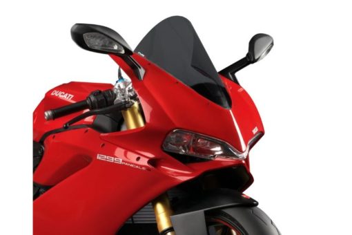 Puig R RACER Dark Smoke Windscreen for Ducati Panigale 959 1299 2016 19