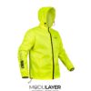 Rynox H2GO Hi Viz Green Rain Jacket