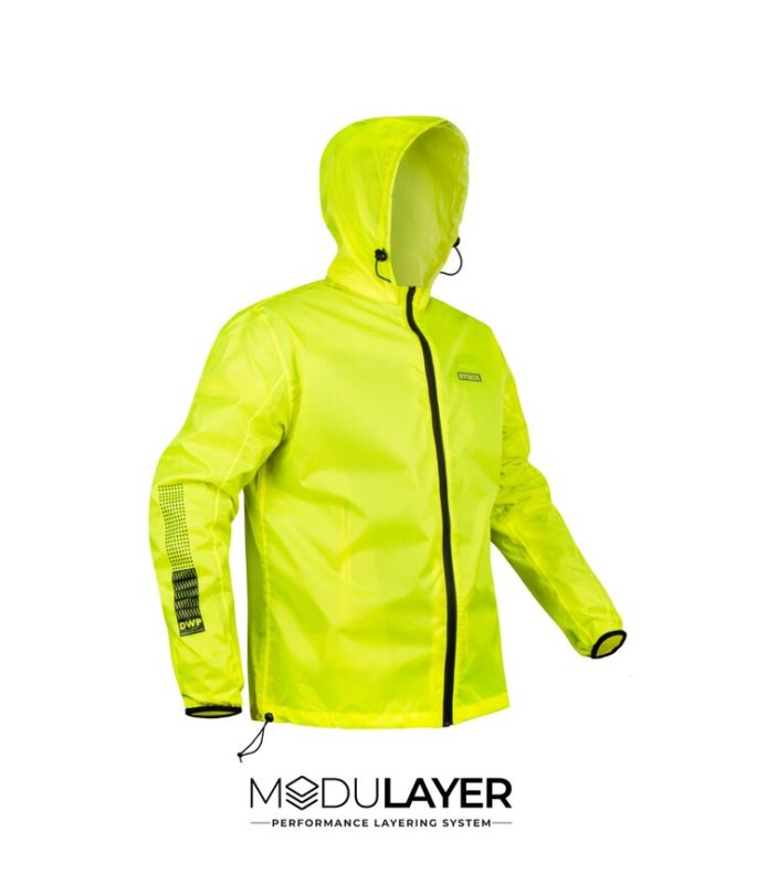 Rynox H2GO Hi Viz Green Rain Jacket