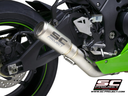 SC Project CR T K38A DET36T Titanium Slip on Exhaust for Kawasaki Ninja ZX10R RR 2021 2