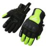 Tarmac Tex Black Fluorescent Green Riding Gloves