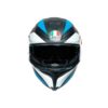 AGV K5S Core Black Blue Orange Helmet 4