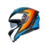 AGV K5S Core Black Blue Orange Helmet 5