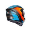 AGV K5S Core Black Blue Orange Helmet 6