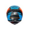 AGV K5S Core Black Blue Orange Helmet 7