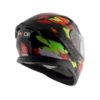 AXOR APEX Racer Gloss Black Fluorescent Yellow Helmet 6