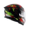 AXOR APEX Racer Gloss Black Fluorescent Yellow Helmet 7