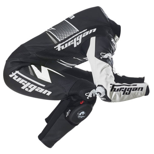 Furygan Full Ride Black White Racing Suit 5