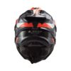 LS2 MX701 Explore C Frontier Gloss Black Blue Orange Motocross Helmet 2