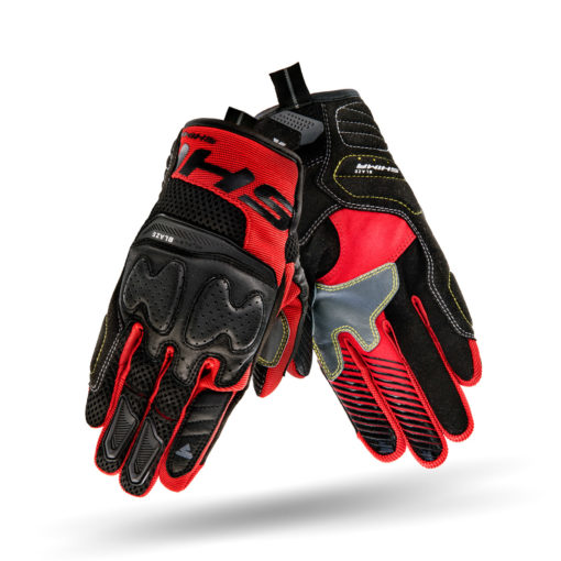 Shima Blaze Black Red Riding Gloves