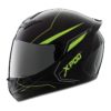TVS Racing XPOD Blistering Black Fluorescent Yellow Full Face Helmet 3