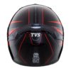 TVS Racing XPOD Blistering Black Red Full Face Helmet 3