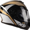 LAZER MH5 Gold white Modular Helmet