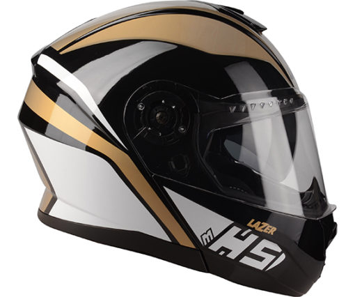 LAZER MH5 Gold white Modular Helmet