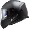 LS2 FF800 Storm Solid Matt Black Full Face Helmet 2