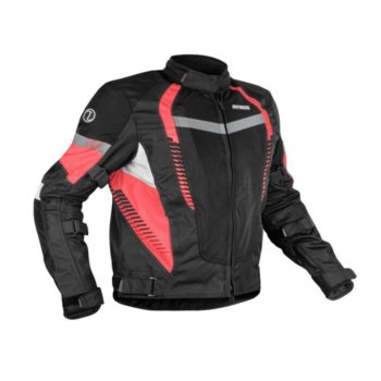 Rynox Tornado Pro V4 Black Red Riding Jacket