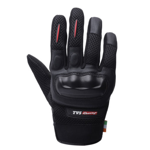 TVS Racing Street Black Riding Gloves 2