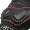 Rynox Tornado Pro 3 Motorsports Black Orange Riding Gloves 3
