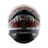 AXOR APEX SEADEVIL Gloss Whie Red Full Face Helmet 4