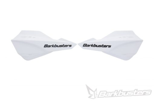 Barkbusters SABRE MX Enduro Handguards WHITE with deflectors in WHITE 2