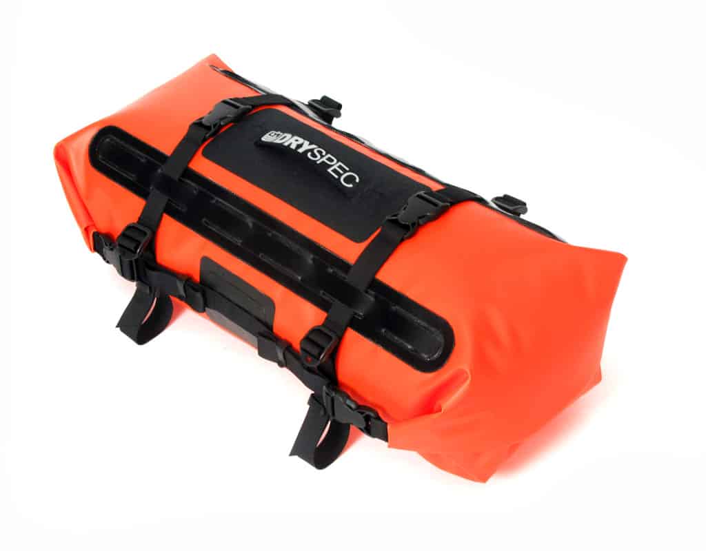 DrySpec D 28 Dual End Waterproof Tail Bag Orange 1