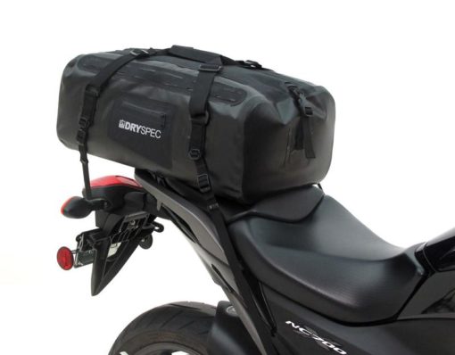 DrySpec D 38 Rigid Waterproof Motorcycle Dry Bag Black 2