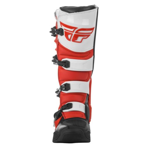 Fly Racing FR5 Black White Red Riding Boots 3