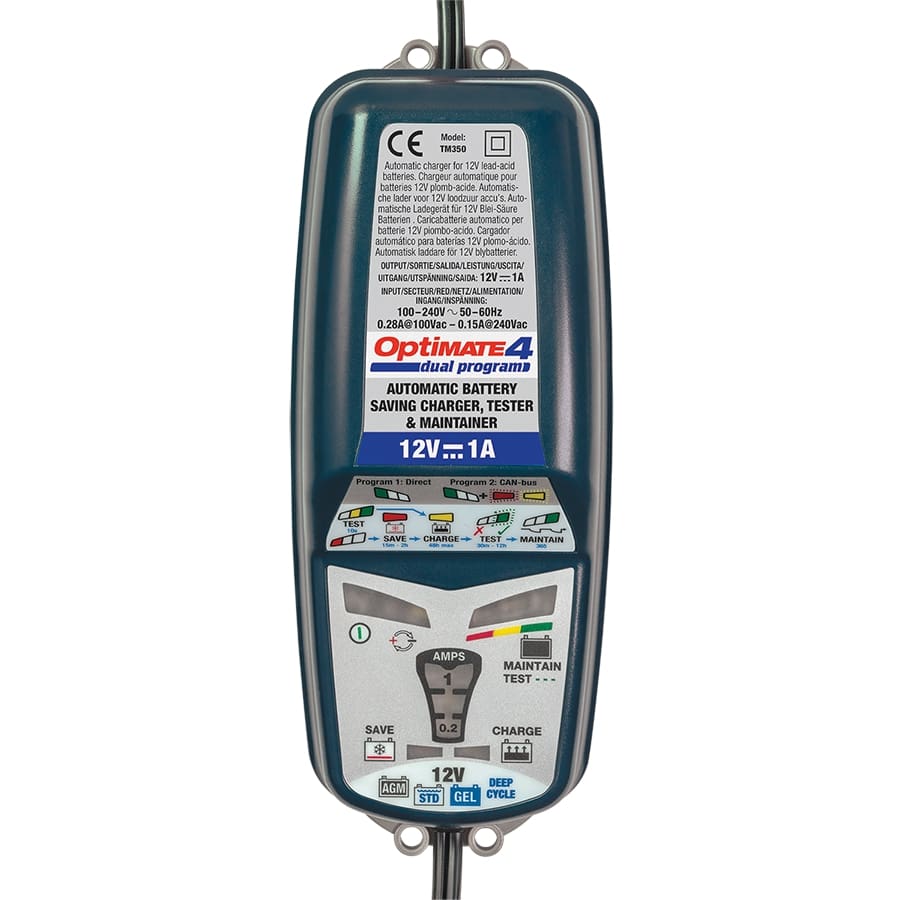 Optimate 4 Dual Program Battery Charger CANbus Edition 7