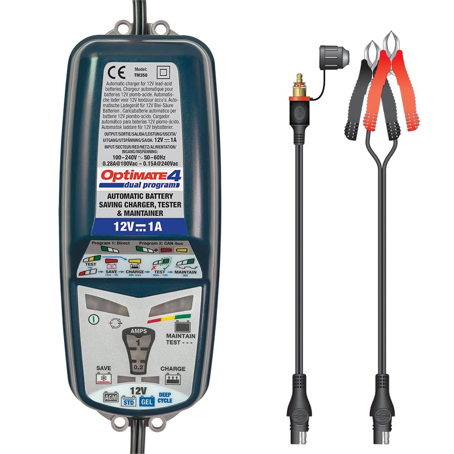 Optimate 4 Dual Program Battery Charger CANbus Edition 8