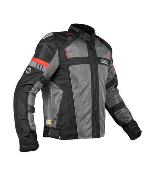 Rynox Storm Evo 2 Black Grey Riding Jacket