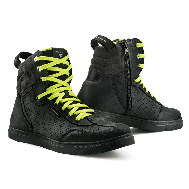 Shima Rebel WP Waterproof Black Riding Shoe 6