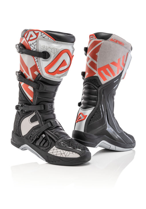 Acerbis X Team Black Grey Riding Boots