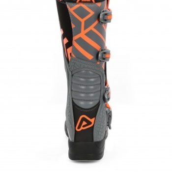 Acerbis X Team Grey Orange Riding Boots 3
