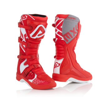 Acerbis X Team Red White Riding Boots 2