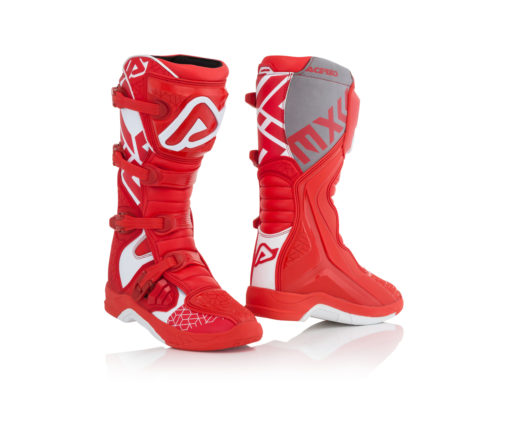 Acerbis X Team Red White Riding Boots 2